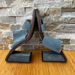 Freda Salvadore Strap Heel Slides